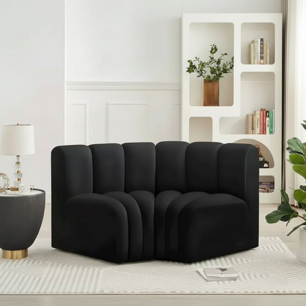 Arc Velvet Modular Sofa