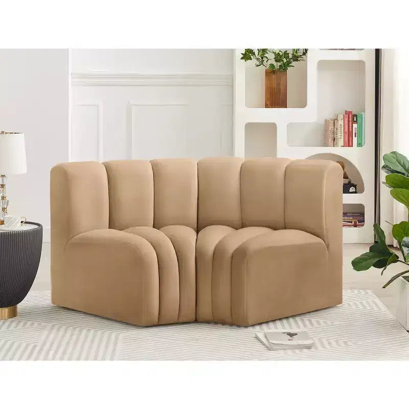 Arc Velvet Modular Sofa