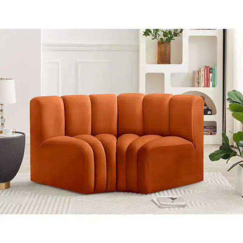 Arc Velvet Modular Sofa