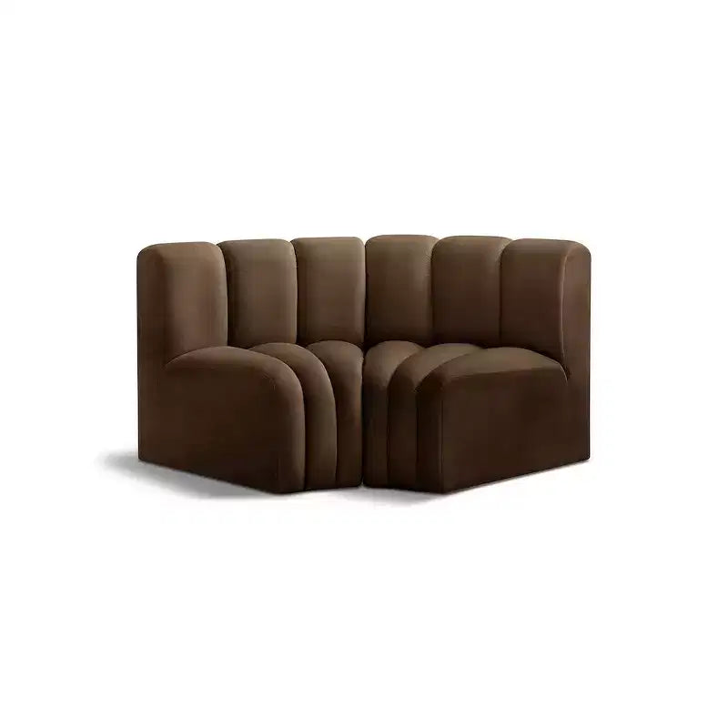Arc Velvet Modular Sofa