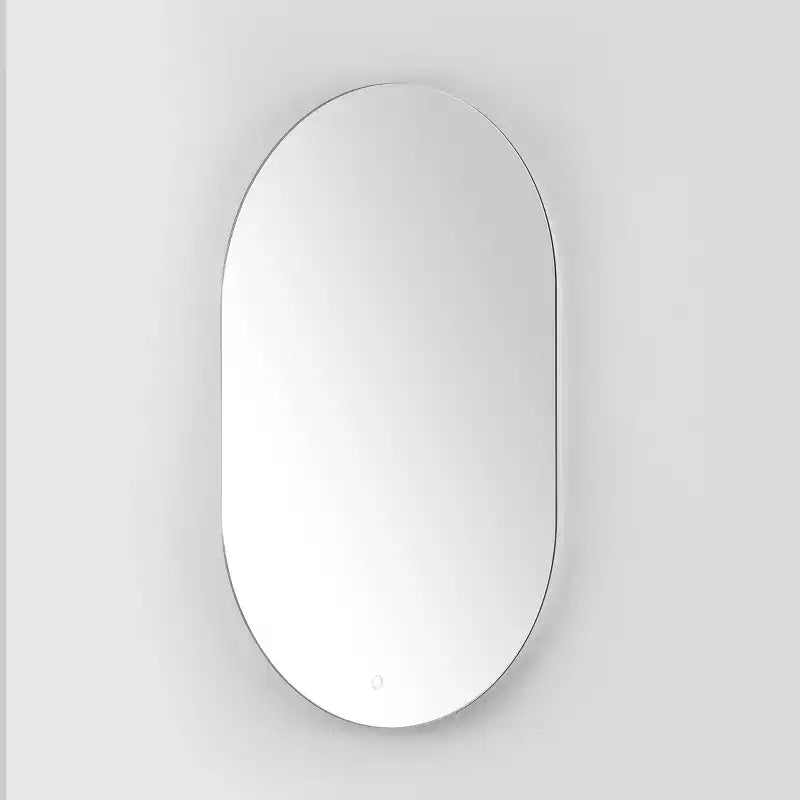 Aluminum LED Oval Mirror - LMR1007 - White