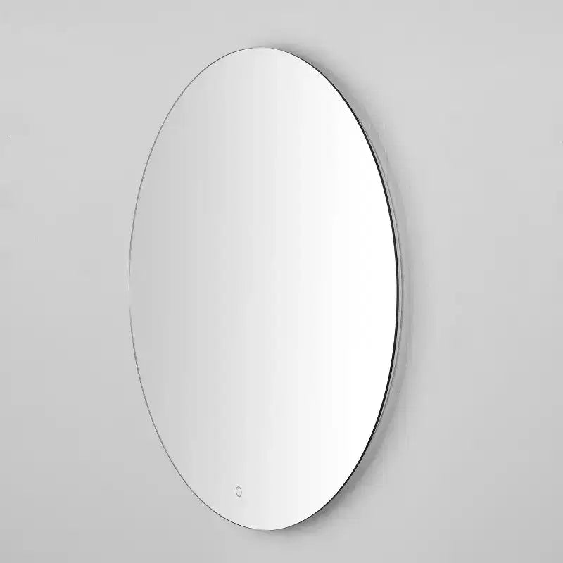 Aluminum LED Round Mirror - LMR1004 - Silver - Safavieh