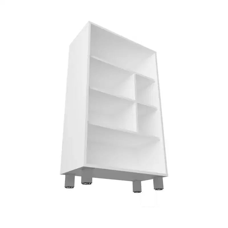 Bookcase in Melamine with Six Shelves