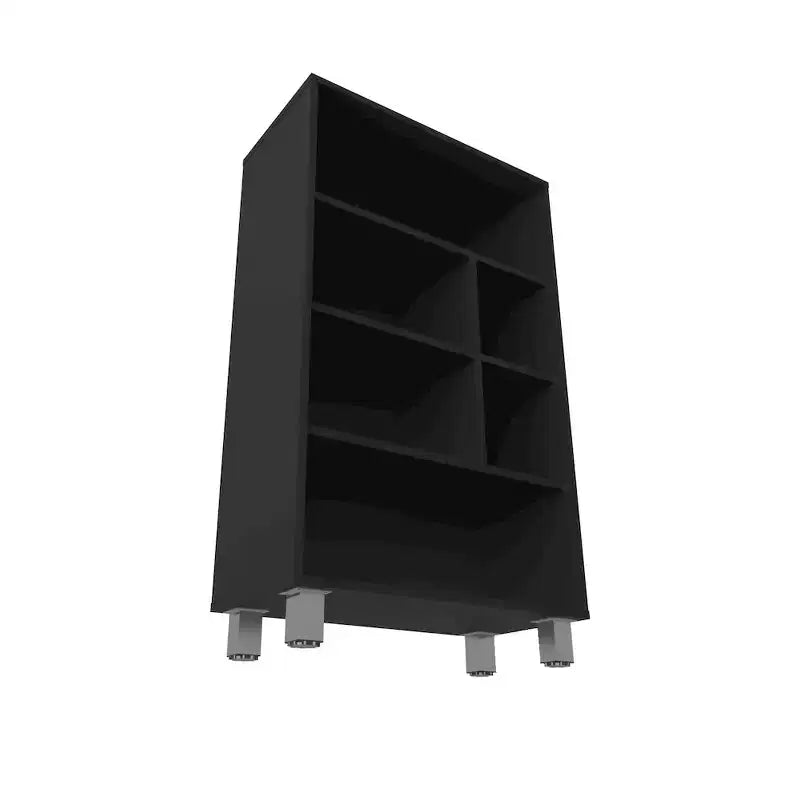 Bookcase in Melamine with Six Shelves