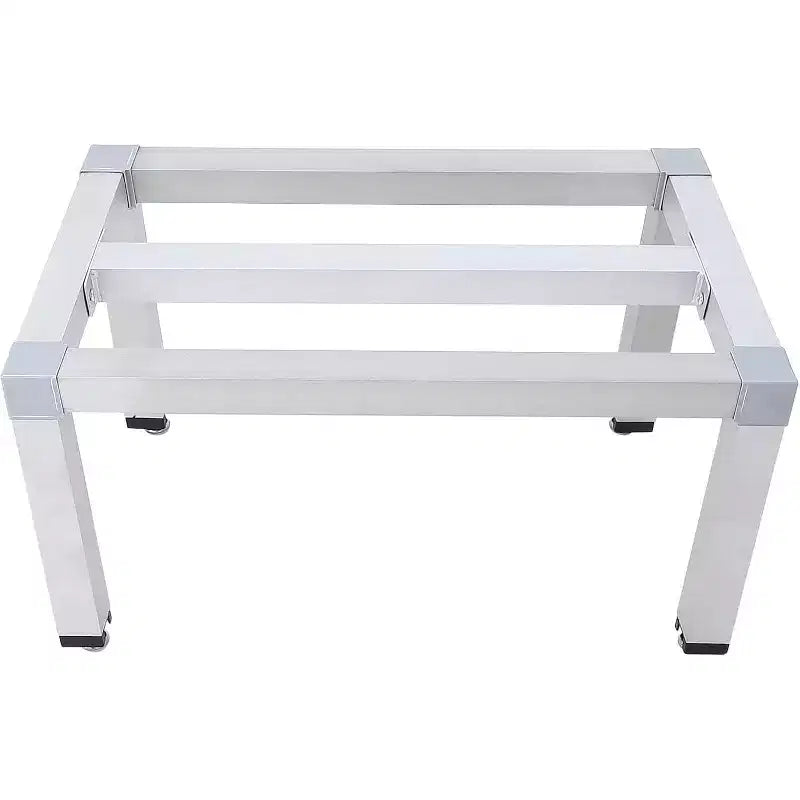 Aluminum Dunnage Rack Weight Capacity Off-Floor Storage Shelf for Grocery Stores & Kitchens