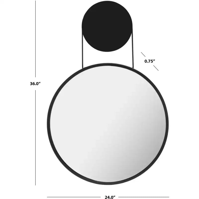Mirror - 24 x 36.5 - MRR3071 - Matte Black