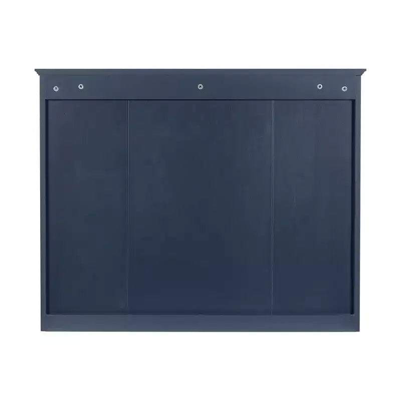 35 x 27.5 Bathroom Mirror Cabinet with 6 Open Shelves, Wall Mounted Medicine Cabinet (No Vanity)