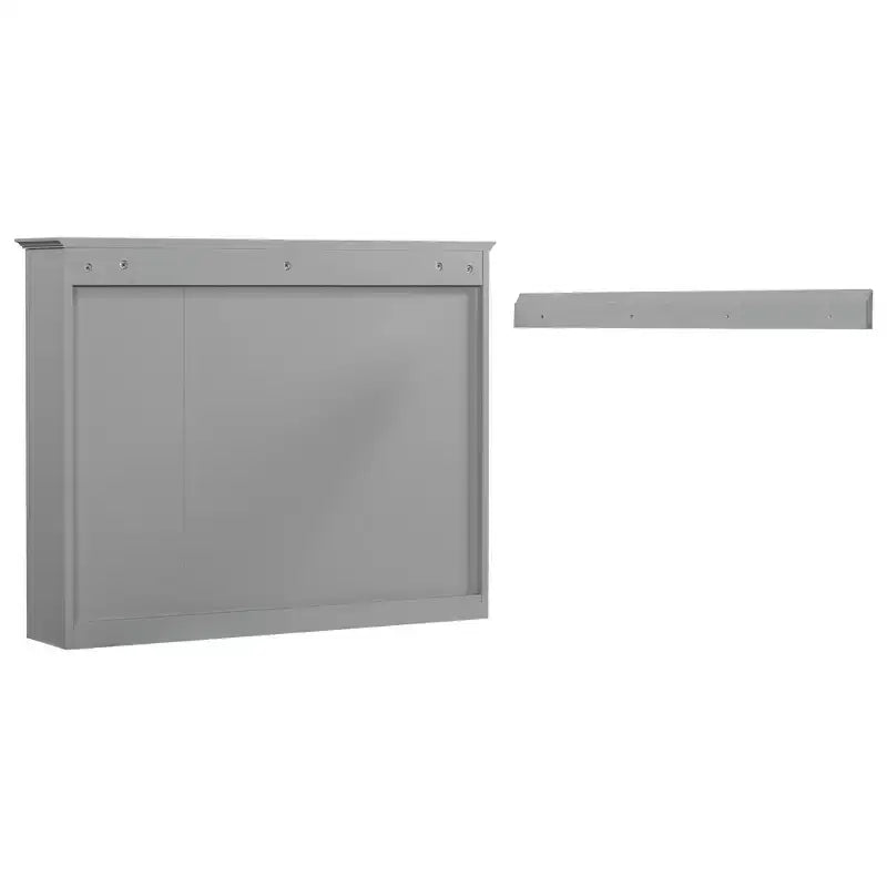 35 x 27.5 Bathroom Mirror Cabinet with 6 Open Shelves, Wall Mounted Medicine Cabinet (No Vanity)