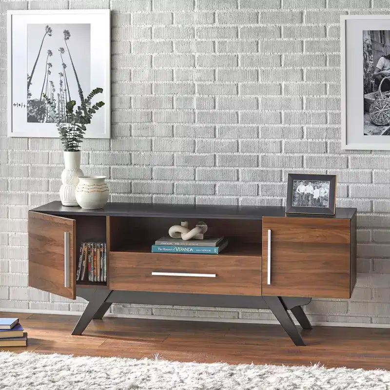 Mid-Century Modern TV Stand for TVs up to 64 - Buylateral