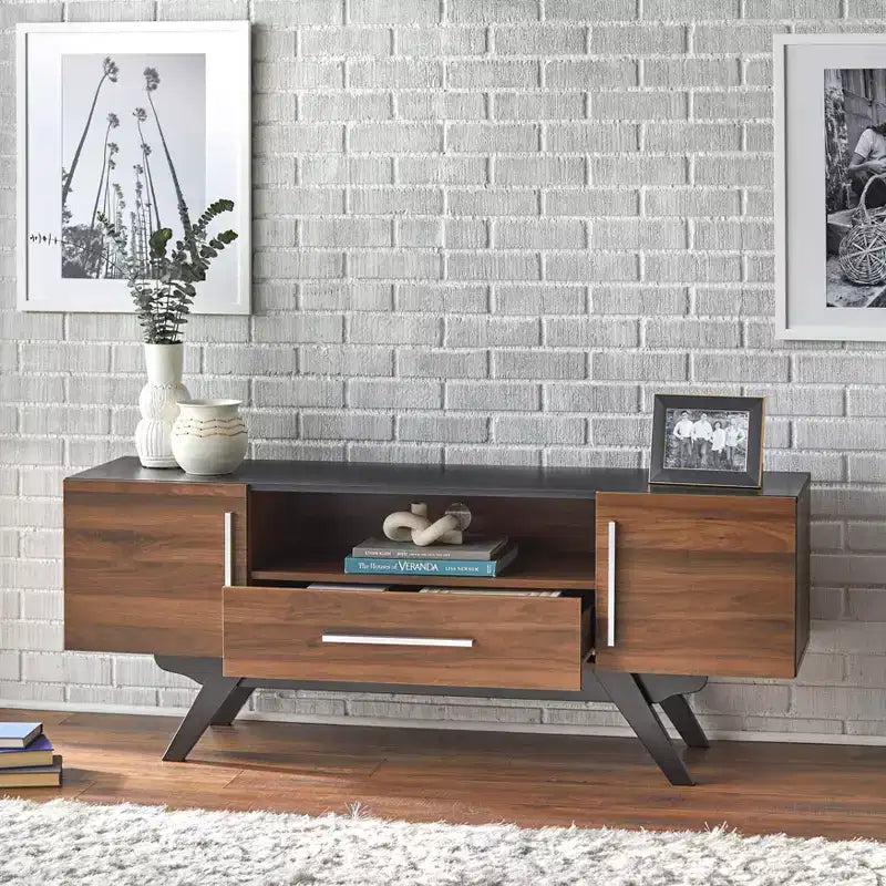 Mid-Century Modern TV Stand for TVs up to 64 - Buylateral