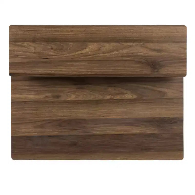 Emma and Oliver Computer Desk with Top and Lower Storage Shelves