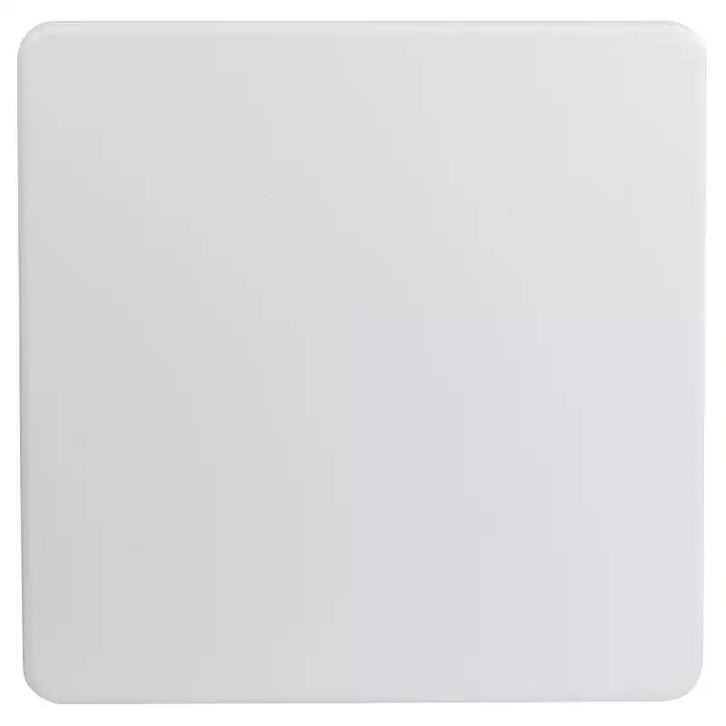 34.25 Square Granite White Plastic Folding Table - Event Folding Table