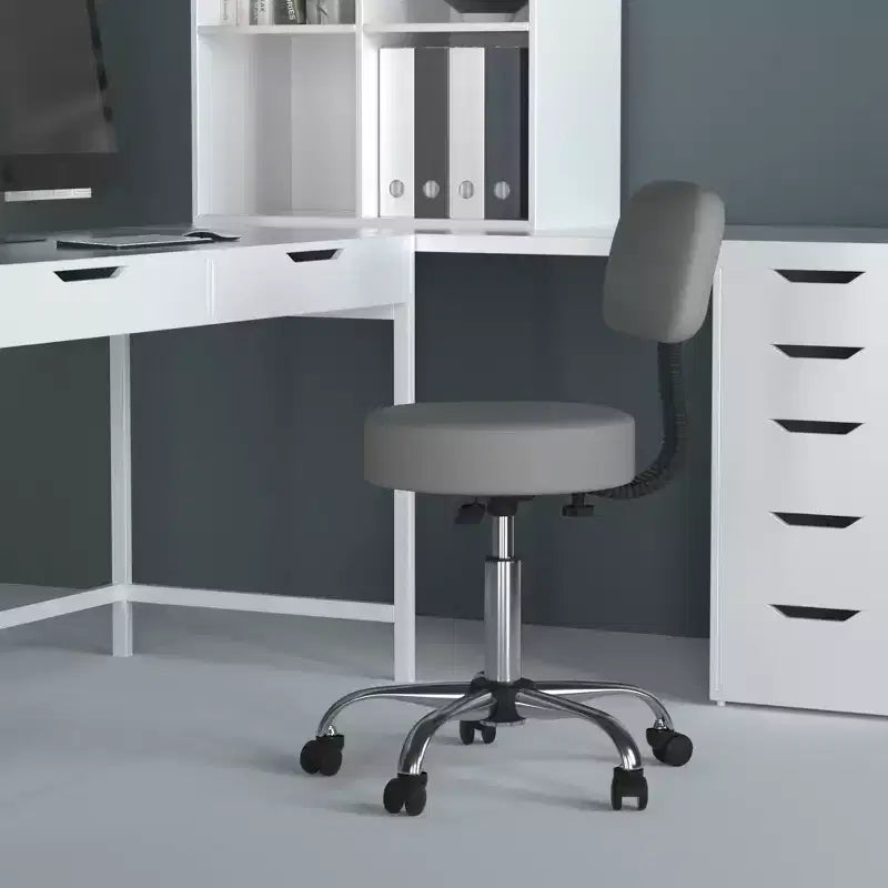 Medical Stool with Back Cushion - Boss Office Products