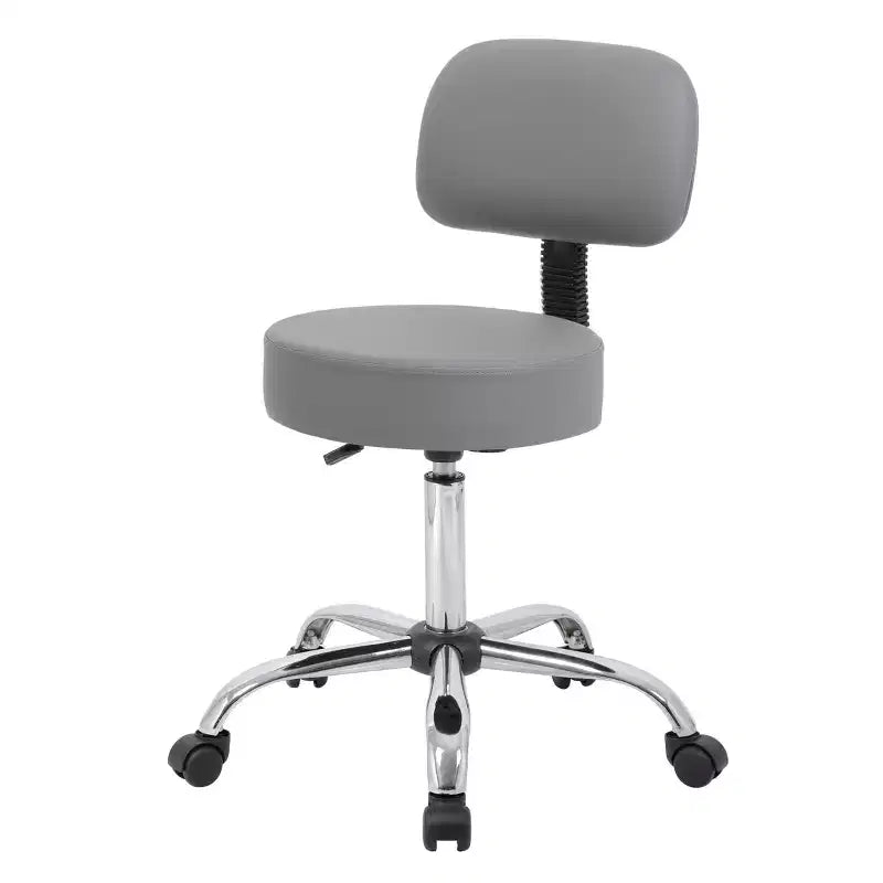 Medical Stool with Back Cushion - Boss Office Products