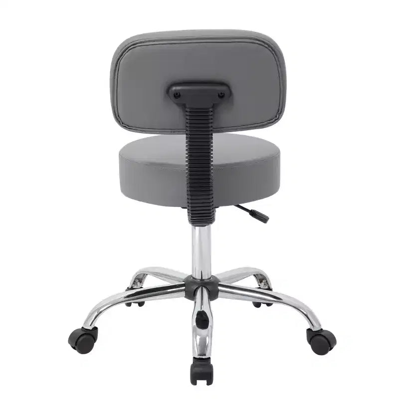 Medical Stool with Back Cushion - Boss Office Products