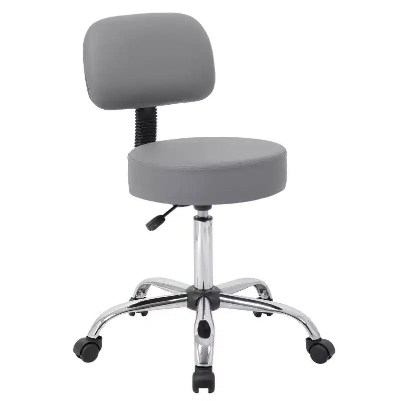 Medical Stool with Back Cushion - Boss Office Products