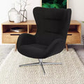 Fauteuil d'appoint pivotant rétro pour la maison et le bureau
