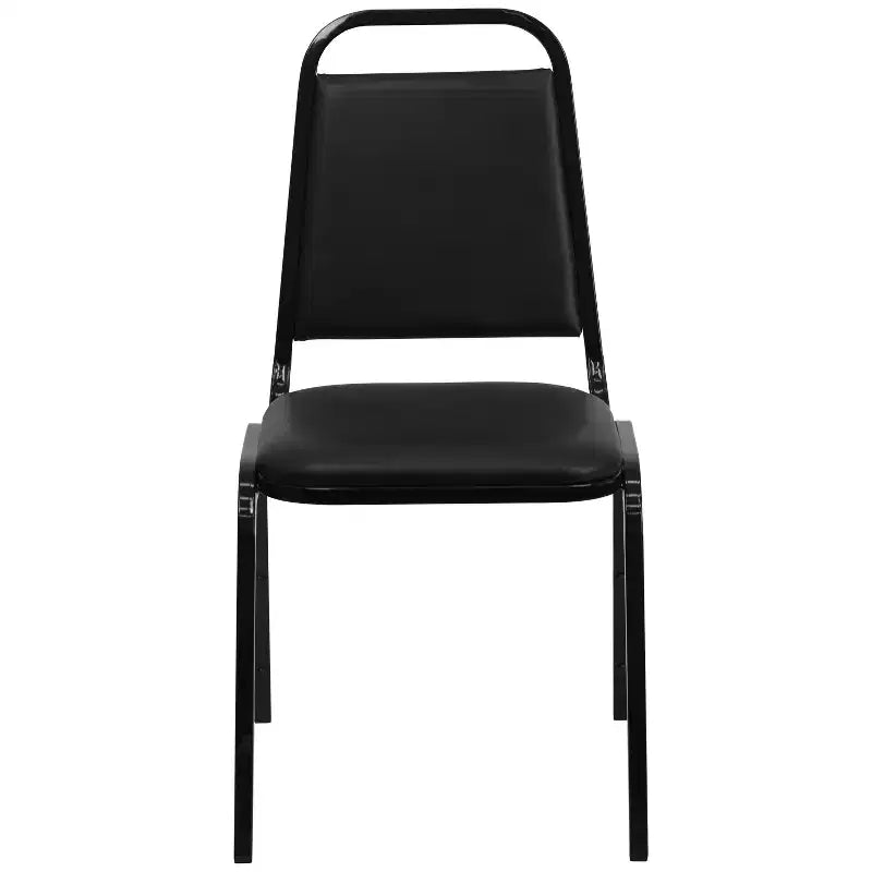 Trapezoidal Back Stacking Banquet Dining Chair - 1.5 Thick Seat