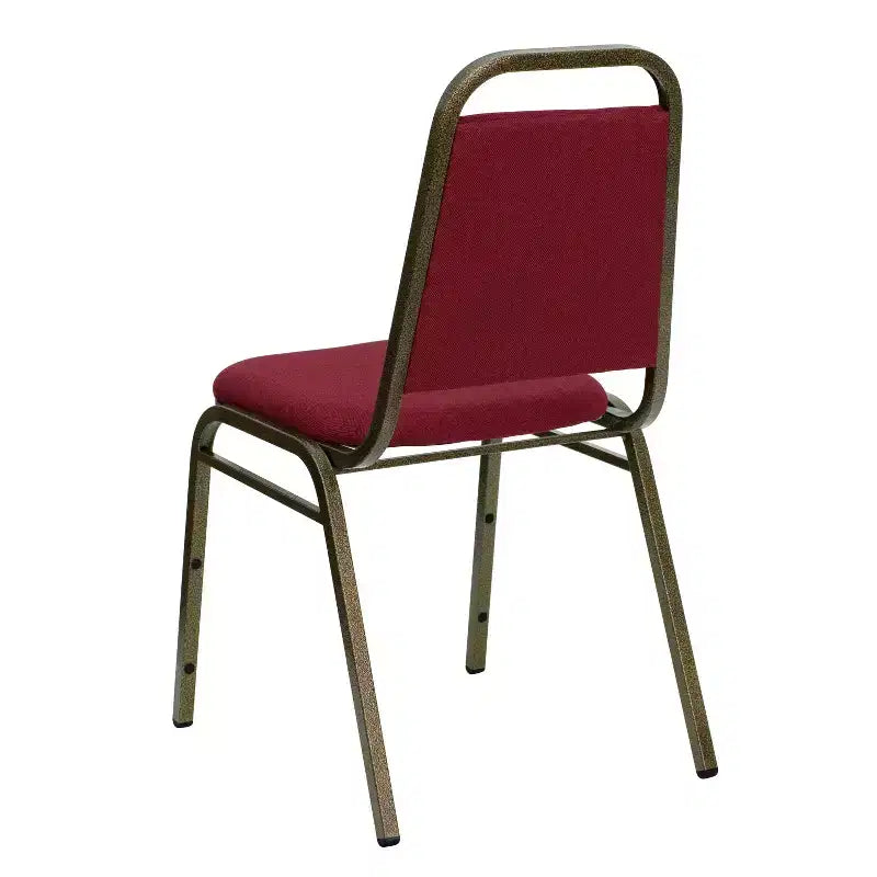 Trapezoidal Back Stacking Banquet Dining Chair - 1.5 Thick Seat