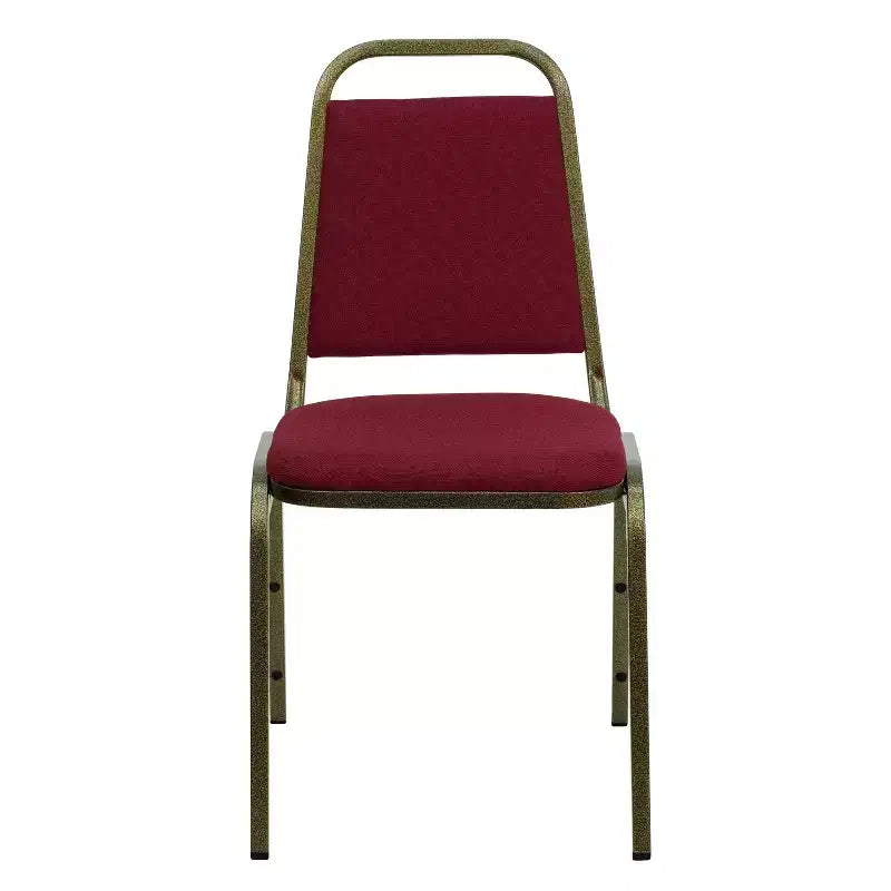 Trapezoidal Back Stacking Banquet Dining Chair - 1.5 Thick Seat