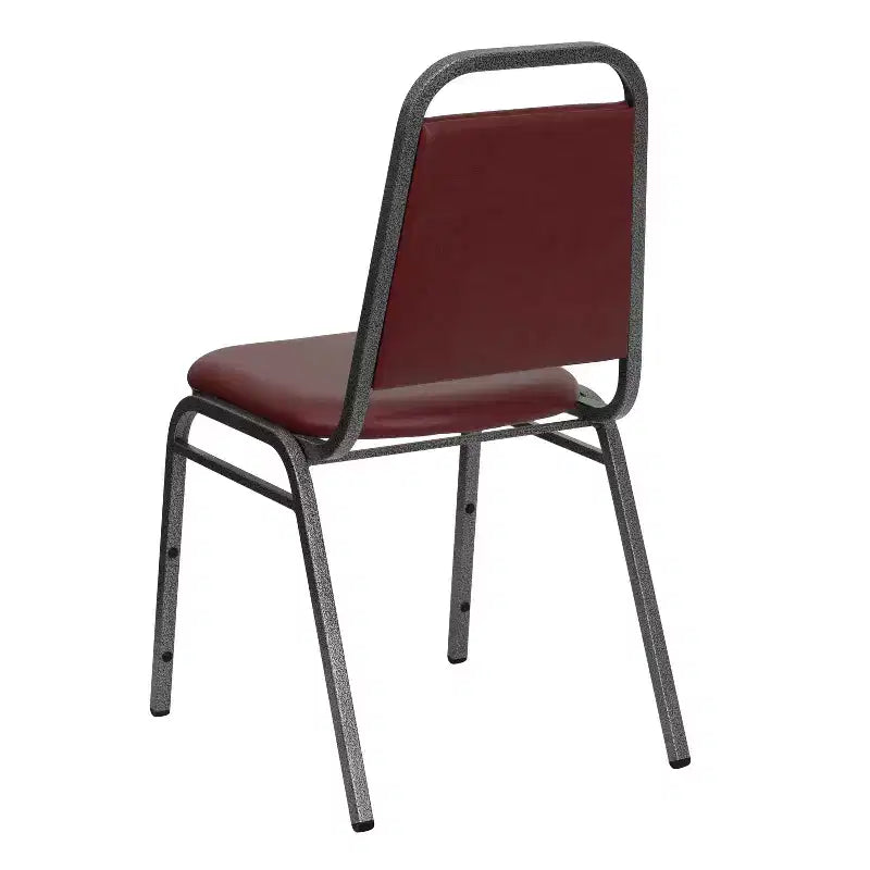 Trapezoidal Back Stacking Banquet Dining Chair - 1.5 Thick Seat
