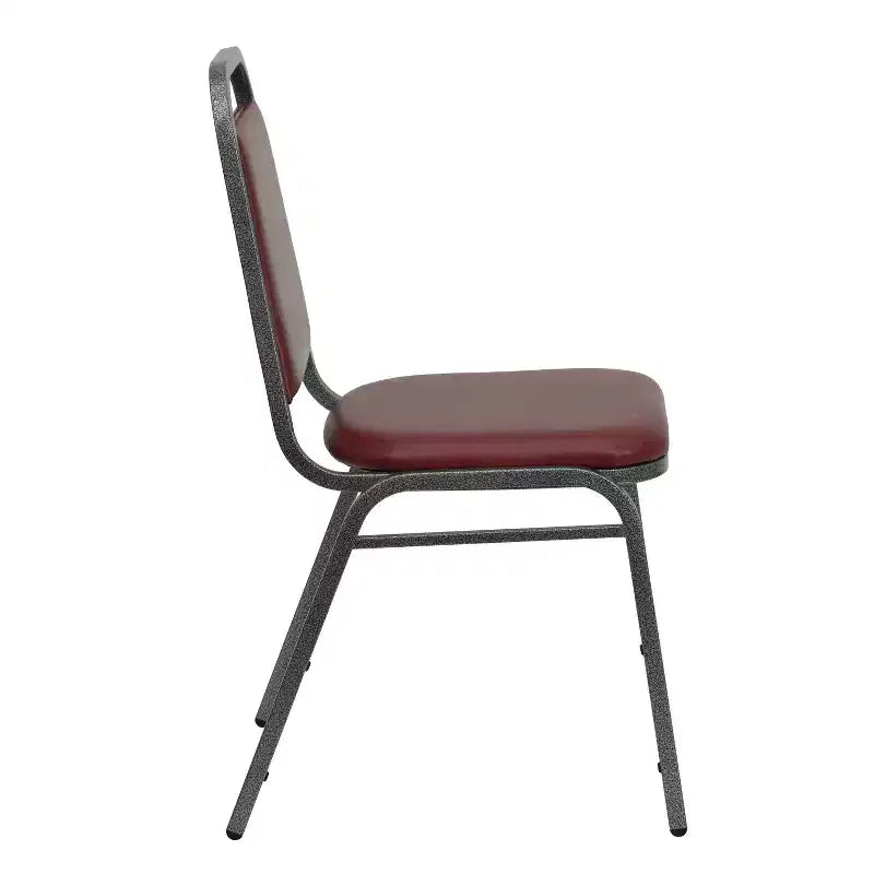 Trapezoidal Back Stacking Banquet Dining Chair - 1.5 Thick Seat