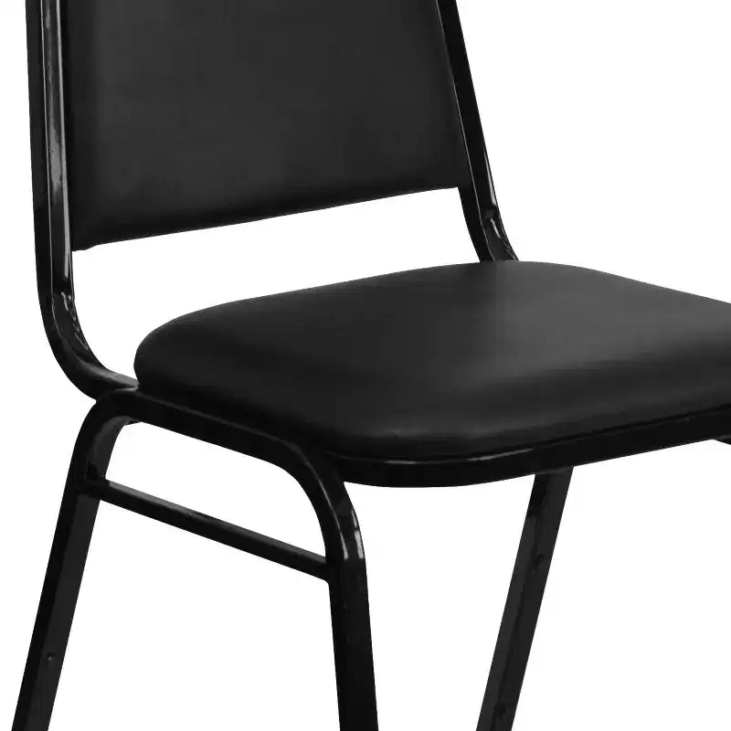 Trapezoidal Back Stacking Banquet Dining Chair - 1.5 Thick Seat