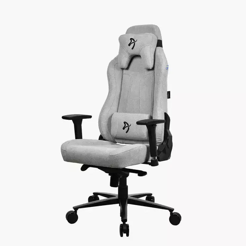 Soft Fabric Office and Gaming Chair with Soft Neck Lumbar Support Pillows